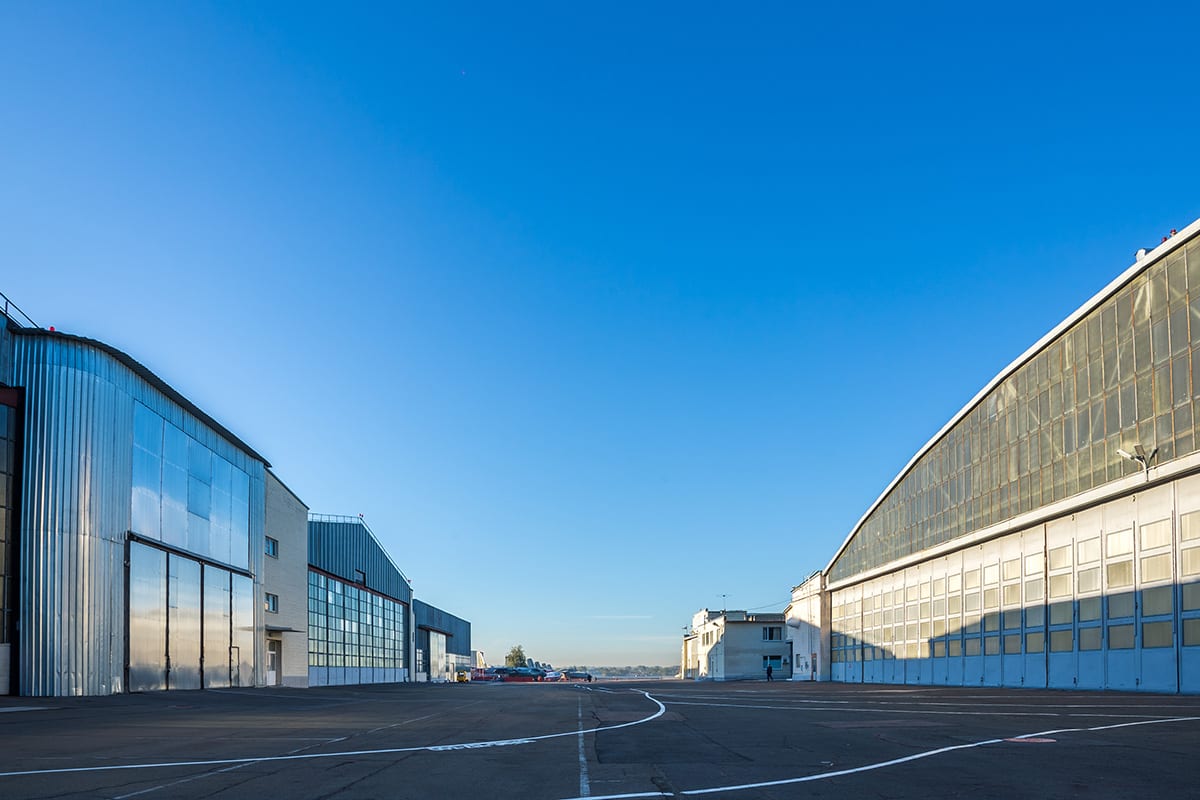 Large public-sector facility buildings representing government and municipal projects